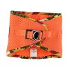 American River Choke Free Harness Hawaiian Trim - Sunset Orange