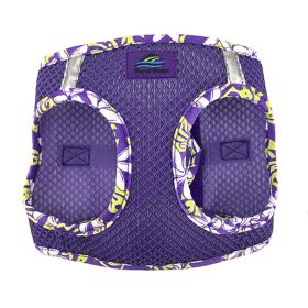 American River Choke Free Harness Hawaiian Trim - Paisley Purple (size: medium)
