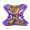 Wrap and Snap Choke Free Dog Harness by Doggie Design - Sunset Hibiscus