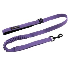 Soft Pull Traffic Dog Leash (Option: Paisley Purple)