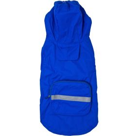 Packable Raincoat - Blue (size: small)
