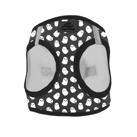 American River Choke Free Dog Harness Holiday Collection - Halloween Ghosts (size: small)