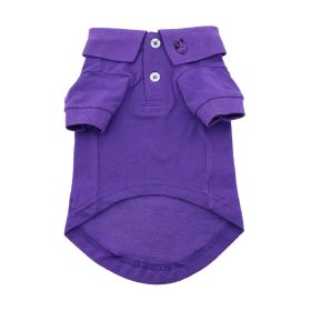 Solid Dog Polo - Ultra Violet (size: X-Small)