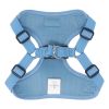 Wrap and Snap Choke Free Dog Harness by Doggie Design - Blue Daisy