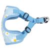 Wrap and Snap Choke Free Dog Harness by Doggie Design - Blue Daisy