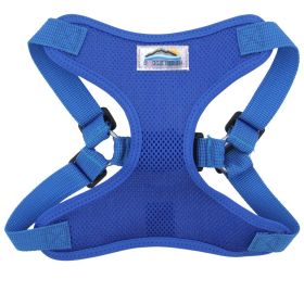 Wrap and Snap Choke Free Dog Harness - Cobalt Blue (size: X-Small)